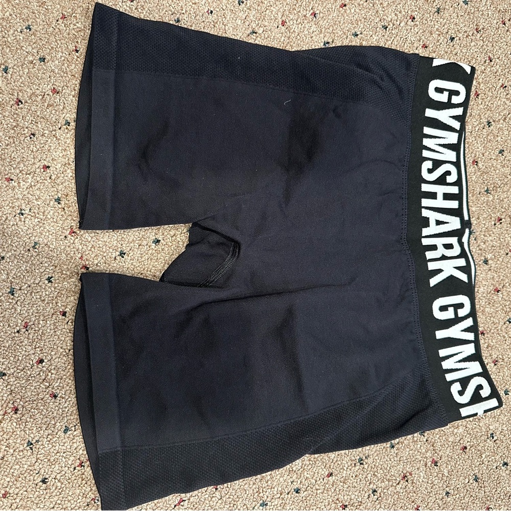 Gymshark Black and White Logo Waistband